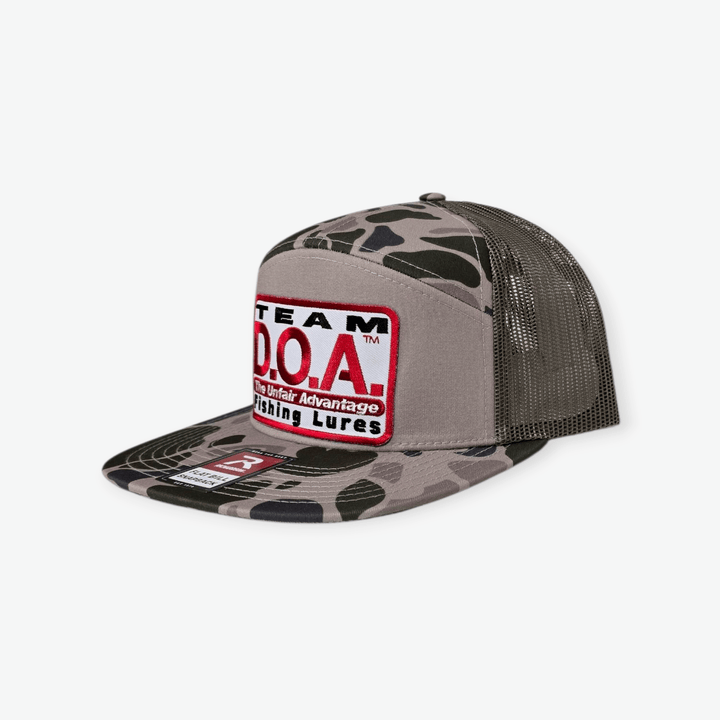 7 - Panel Trucker Hat - Team D.O.A. - D.O.A. Lures