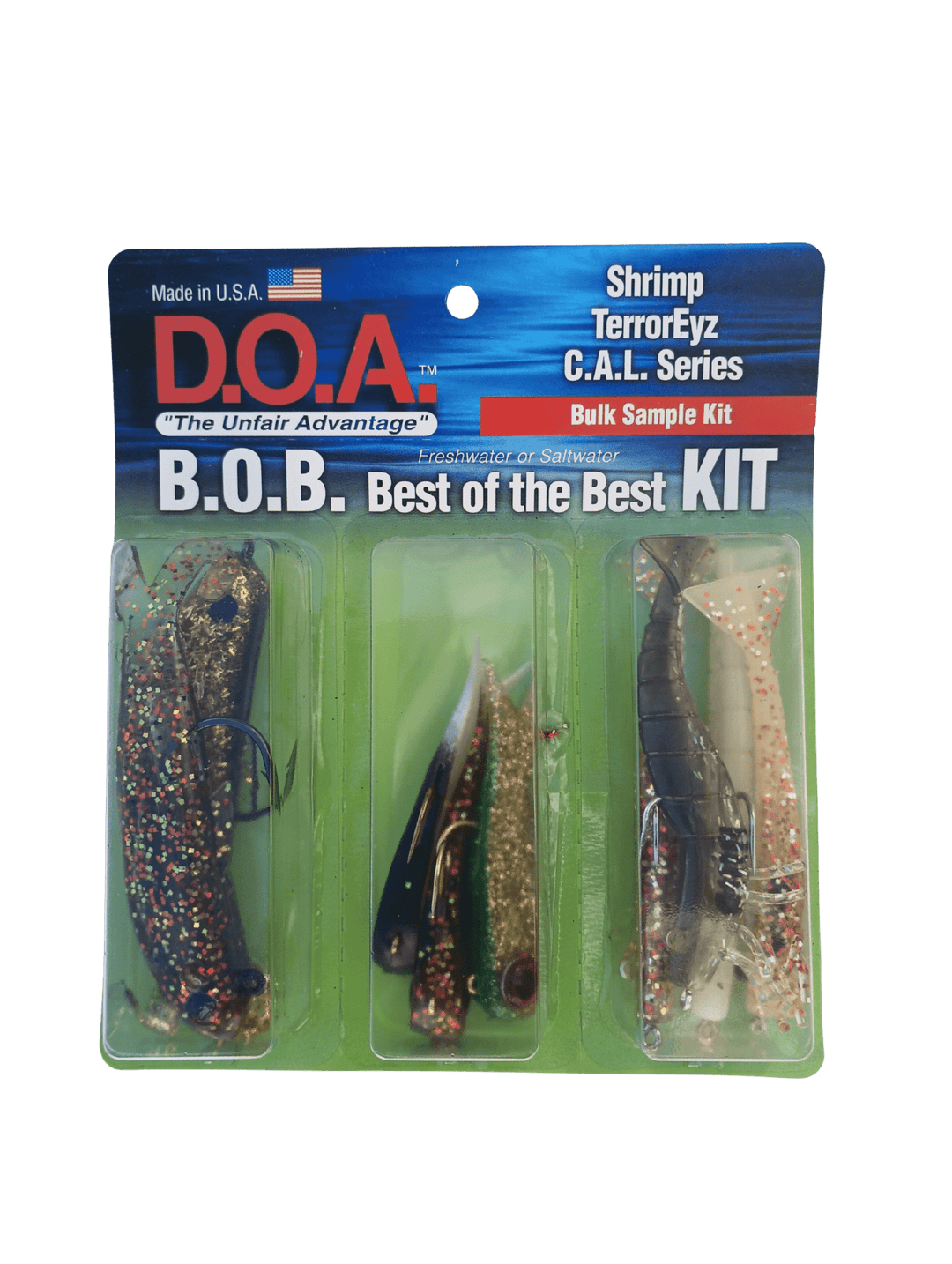 B.O.B. Best of the Best Lure Kit - D.O.A. Lures