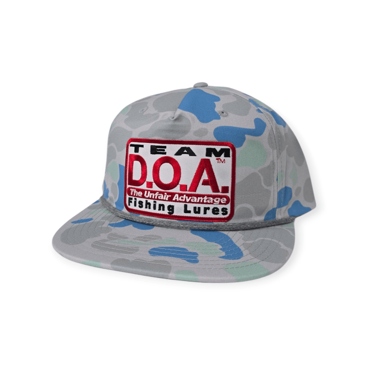 Flat Bill 5 - Panel Hat - Team D.O.A. - D.O.A. Lures