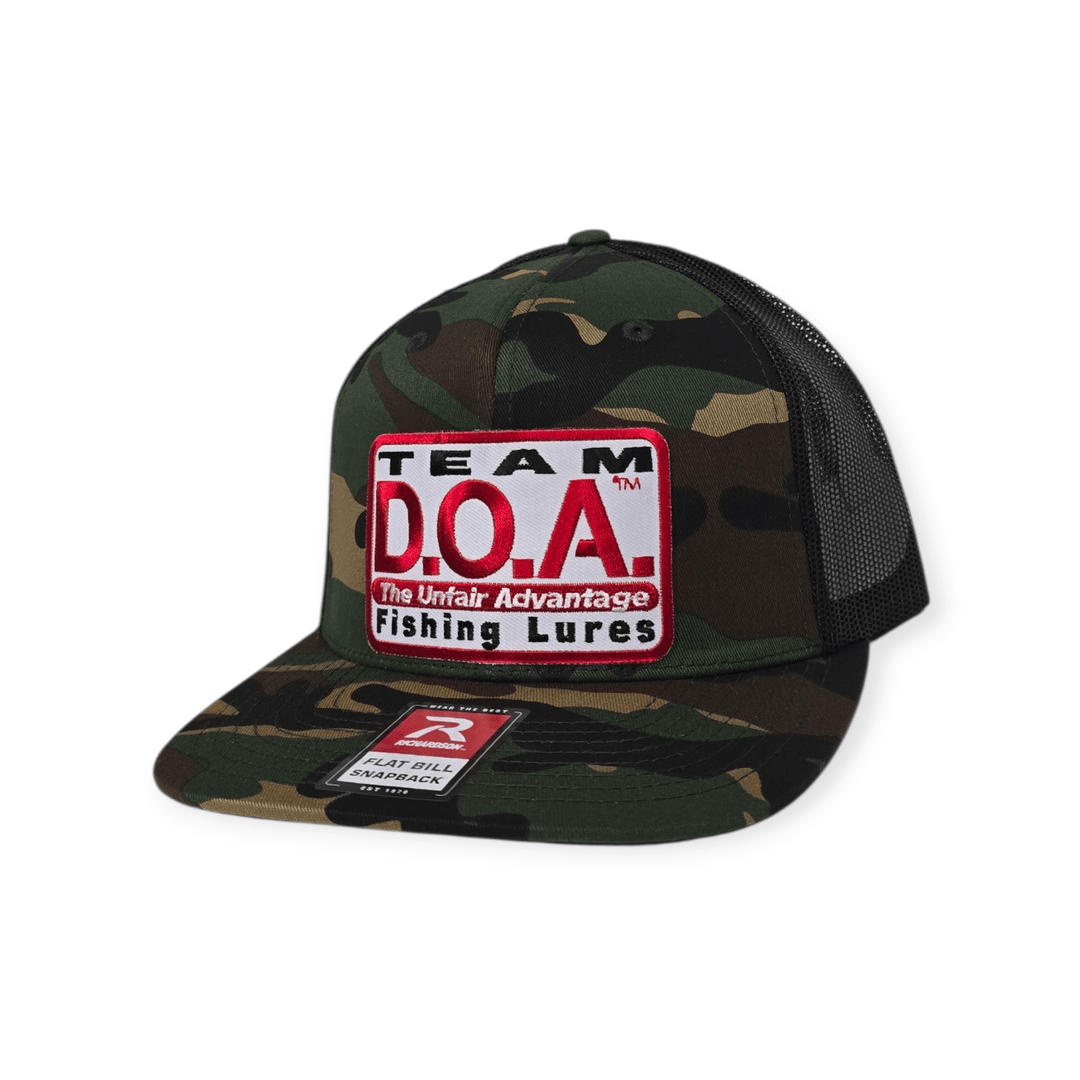 Flat Bill 5 - Panel Hat - Team D.O.A. - D.O.A. Lures