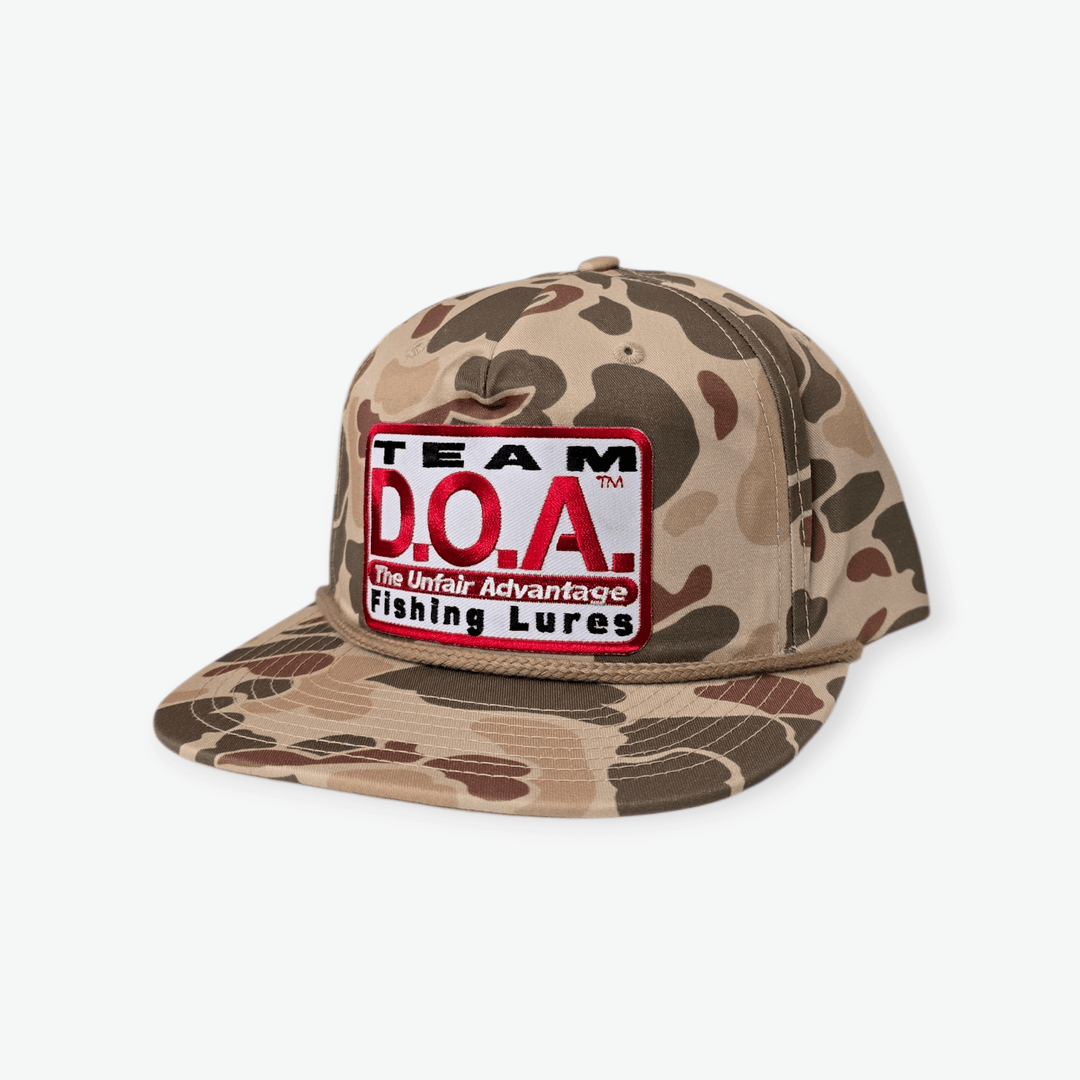 Flat Bill 5 - Panel Hat - Team D.O.A. - D.O.A. Lures