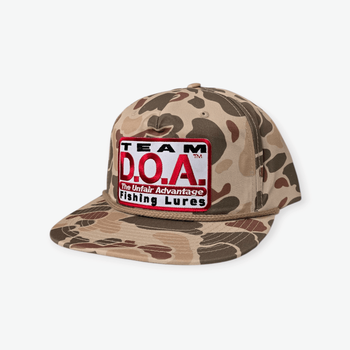 Flat Bill 5 - Panel Hat - Team D.O.A. - D.O.A. Lures