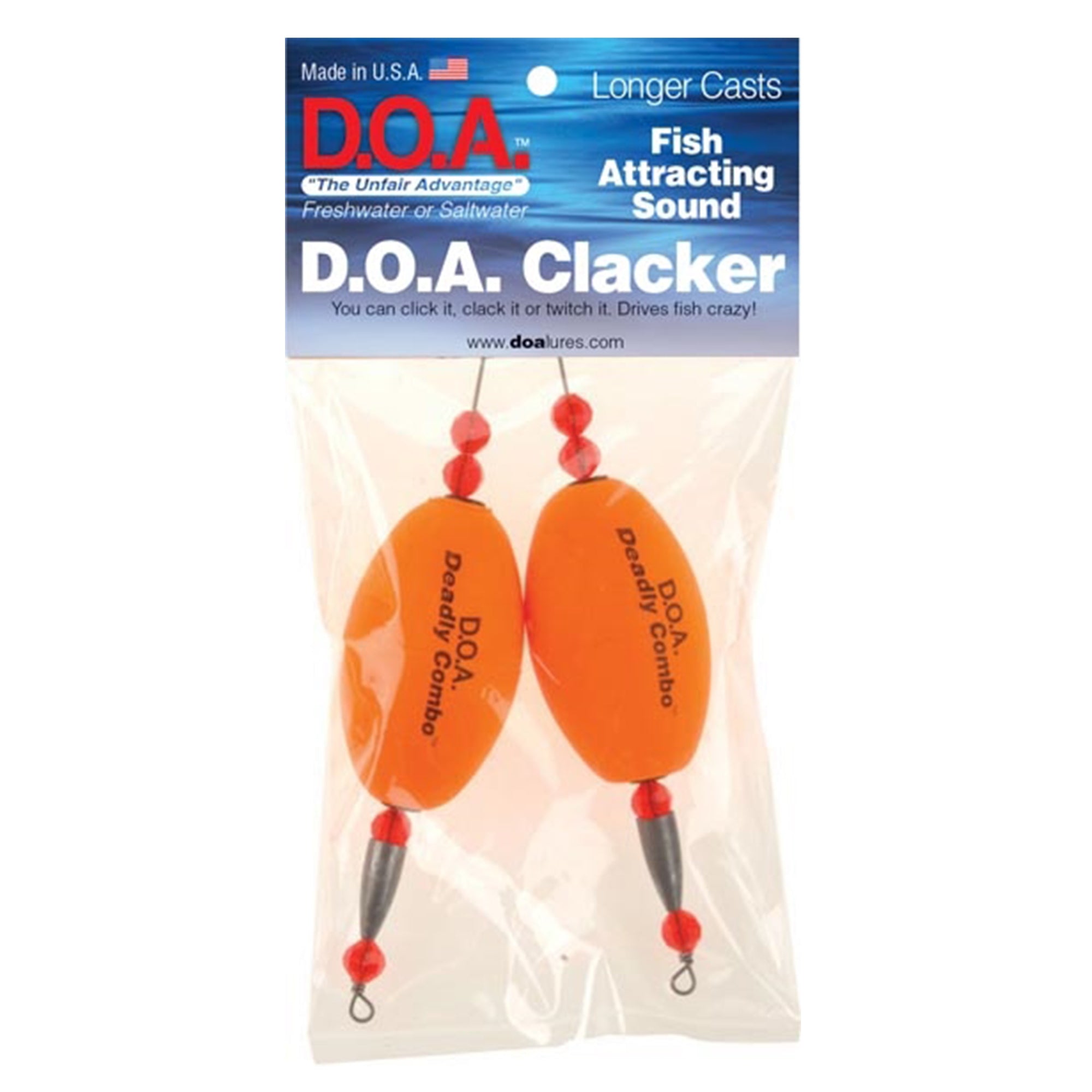 Oval Clacker – D.O.A. Lures