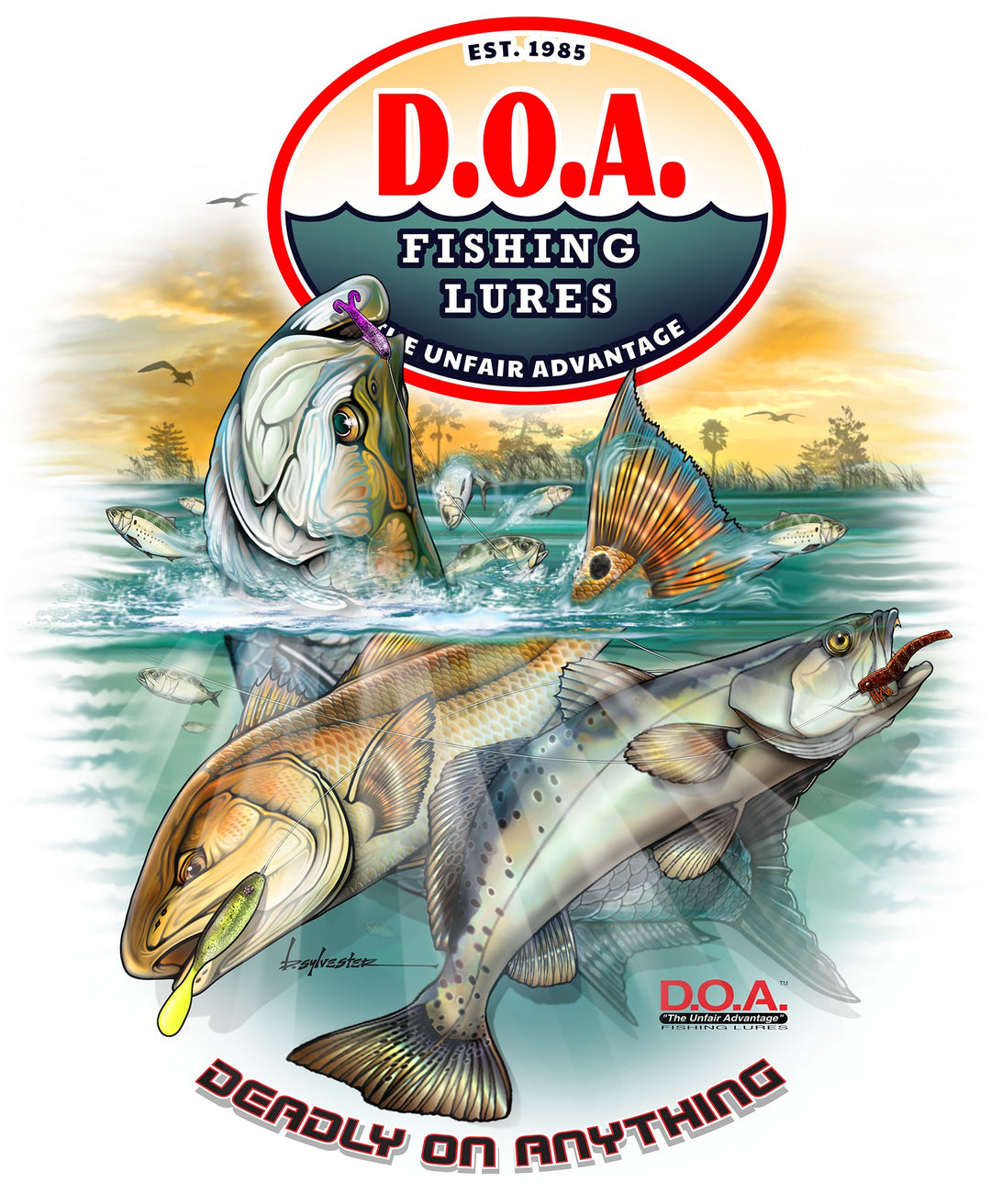 2026 Adult Entry - D.O.A. Lures