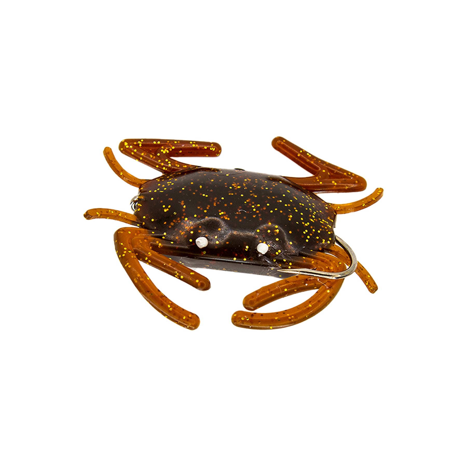 crab lures fishing Simulated - 3D Artificial Crab Bait with Hooks for Saltwater and Freshwater Fishing Gain an edge and convince big species that theyre after the real thing with this fast DOA Softshell Crab - Red