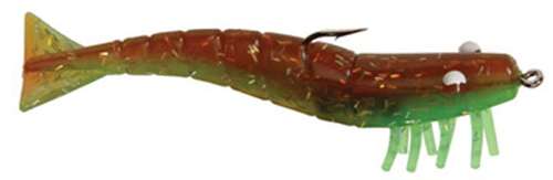 DOA FSH3-368 Shrimp Lure 3 1/4 oz Clear And Red Glitter 1 Per