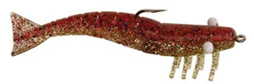 Artificial Shrimp Rigged 4-1/4 Red Flake 4 Pack Artificial Shrimp 4-1/4  Red Flake Rigged 4 Pack AAS425H-1 $7.99 [AAS425H-1] - $4.15 : Almost Alive  Lures, The best there ever was.